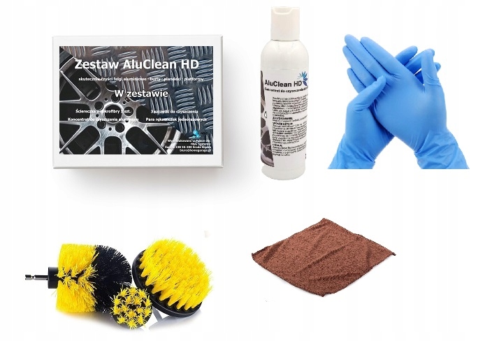 

Zestaw Do Czyszczenia AluClean Hd Felgi Burty Tank