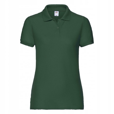 

Koszulka damska Polo 65/35 FruitLoom Butzielony L