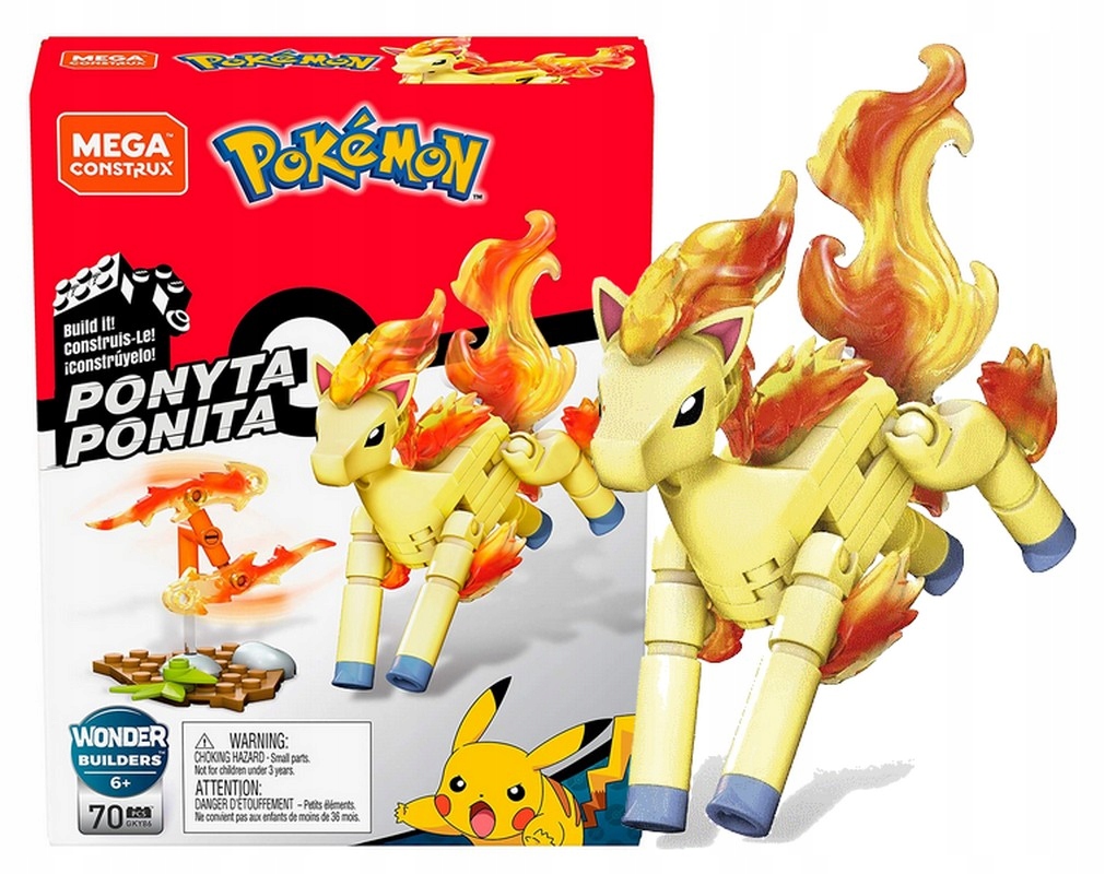 

Construx Klocki 70 el Pokemon Ponyta