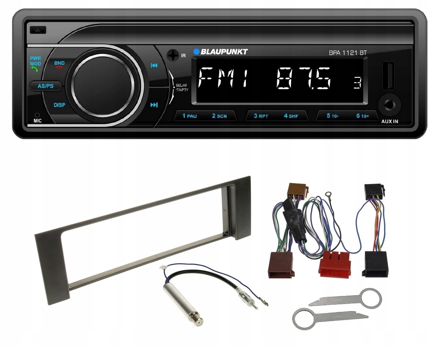 Blaupunkt BPA1121BT autorádio Aux Usb MP3 Bluetooth Audi A4 B6 B7