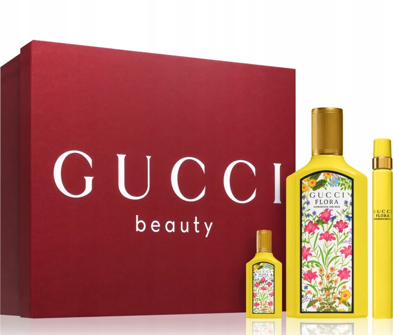 Gucci Flora Gorgeous Orchid Zestaw Upominkowy Dla Kobiet 50ml 10ml