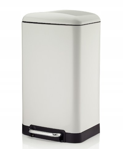 Levně 30l bílý Odpadkový koš Davino Kela