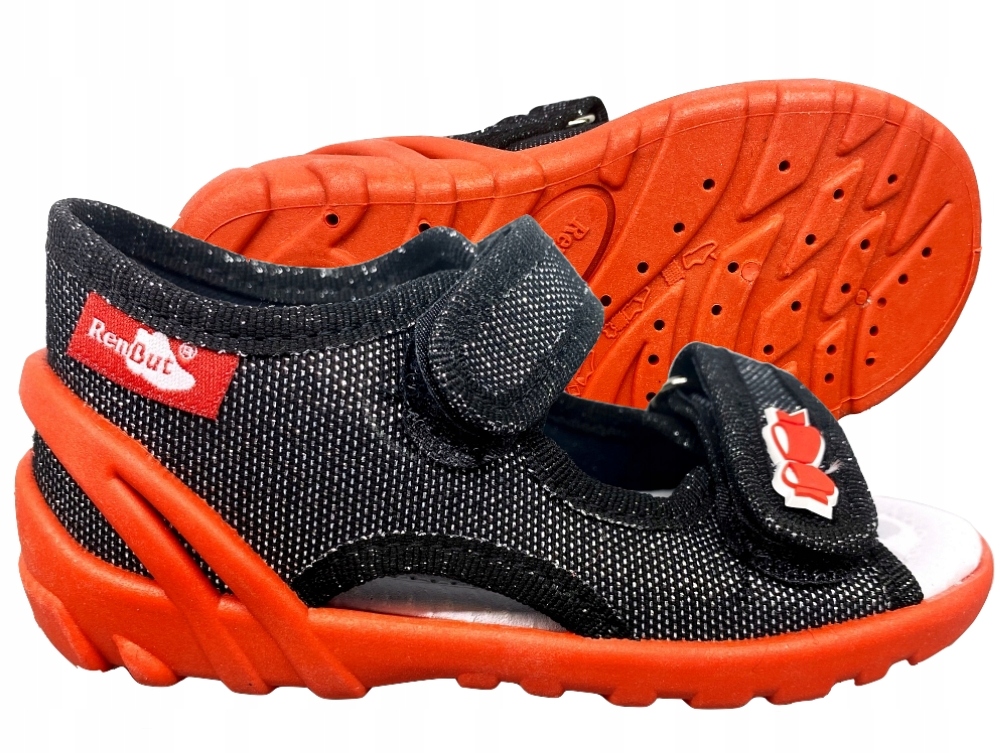 RENBUT ТАПОЧКИ БОСОНОЖКИ БАНТ блеск ЛИПУЧКИ р. 22