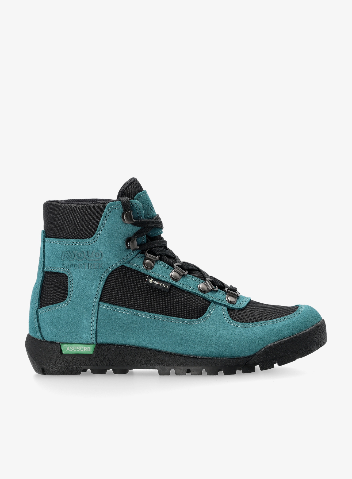 Dámské boty Gore Tex Asolo Supertrek Gtx petroleum/black (36 2/3)