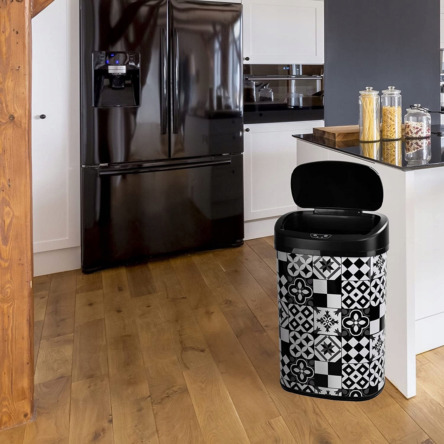 Kitchen Move BAT-58L TILE BLACK Poubelle Rodzaj kosz na śmieci