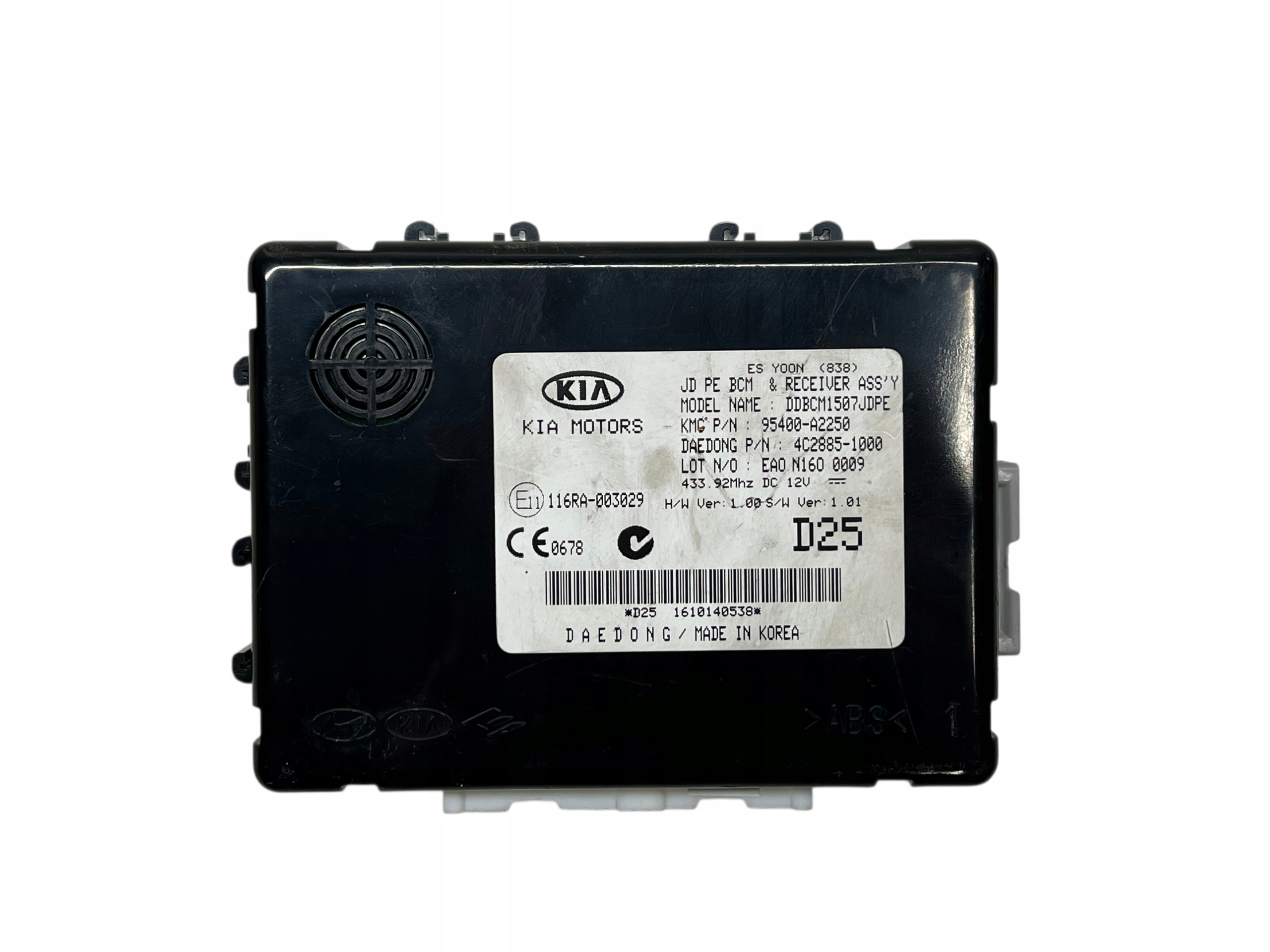 KIA CEED II komfortsteuergerät BCM 95400-A2250