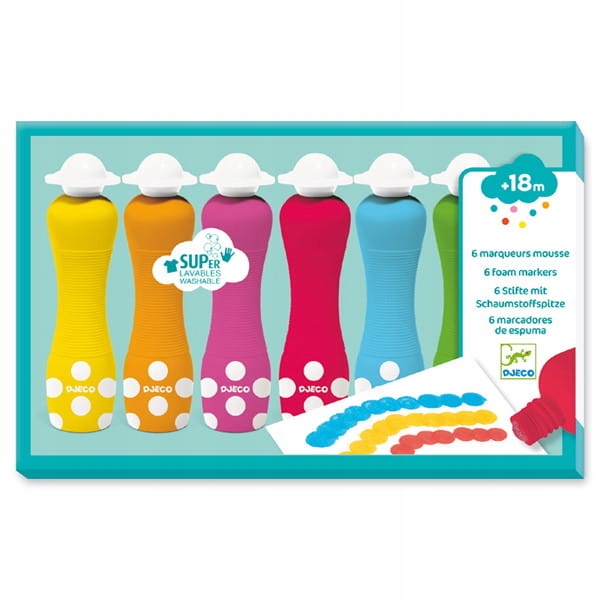 

Djeco Piankowe Markery Stempelkowe Flamastry 18m+