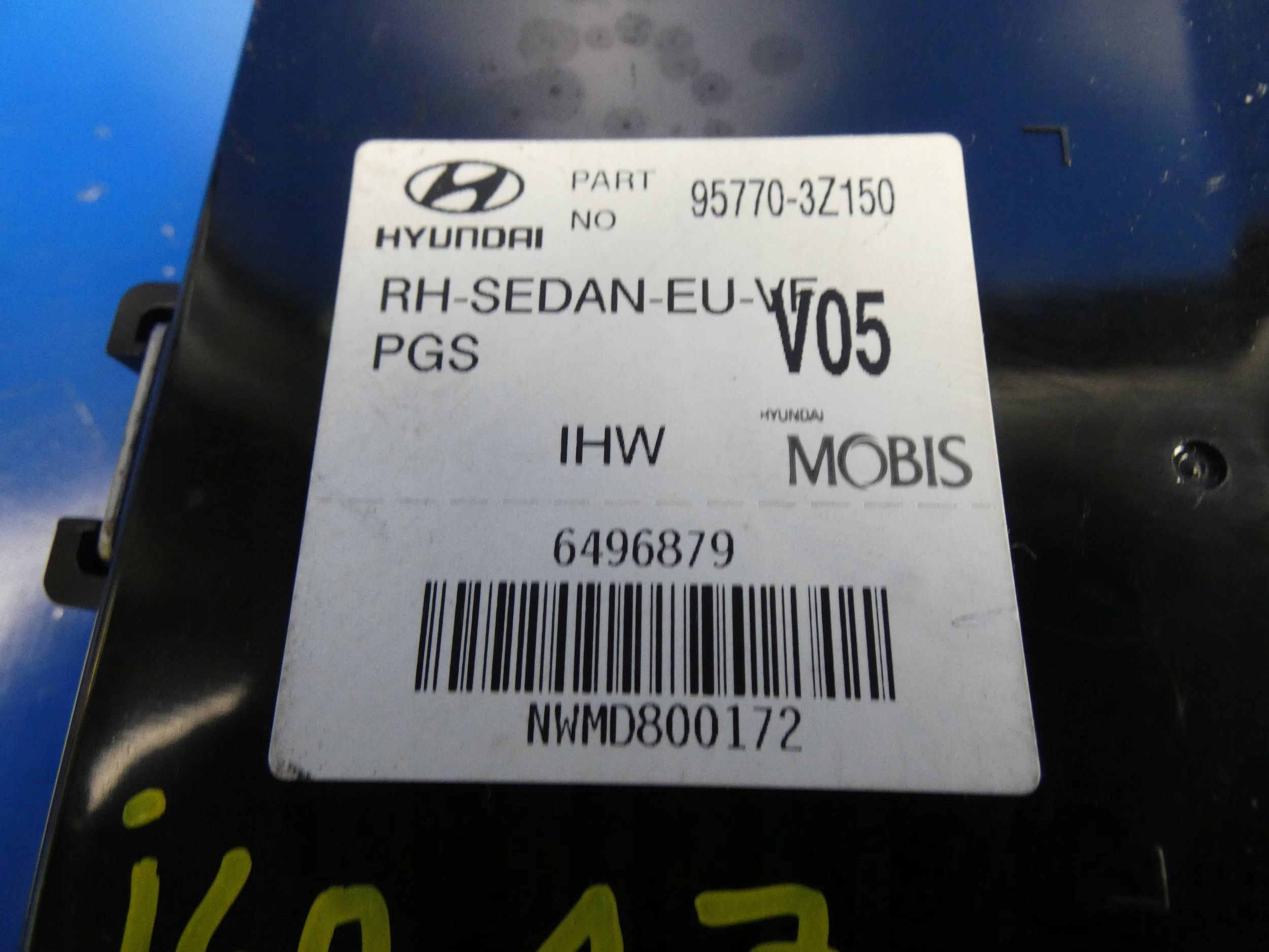 HYUNDAI I40 module control unit