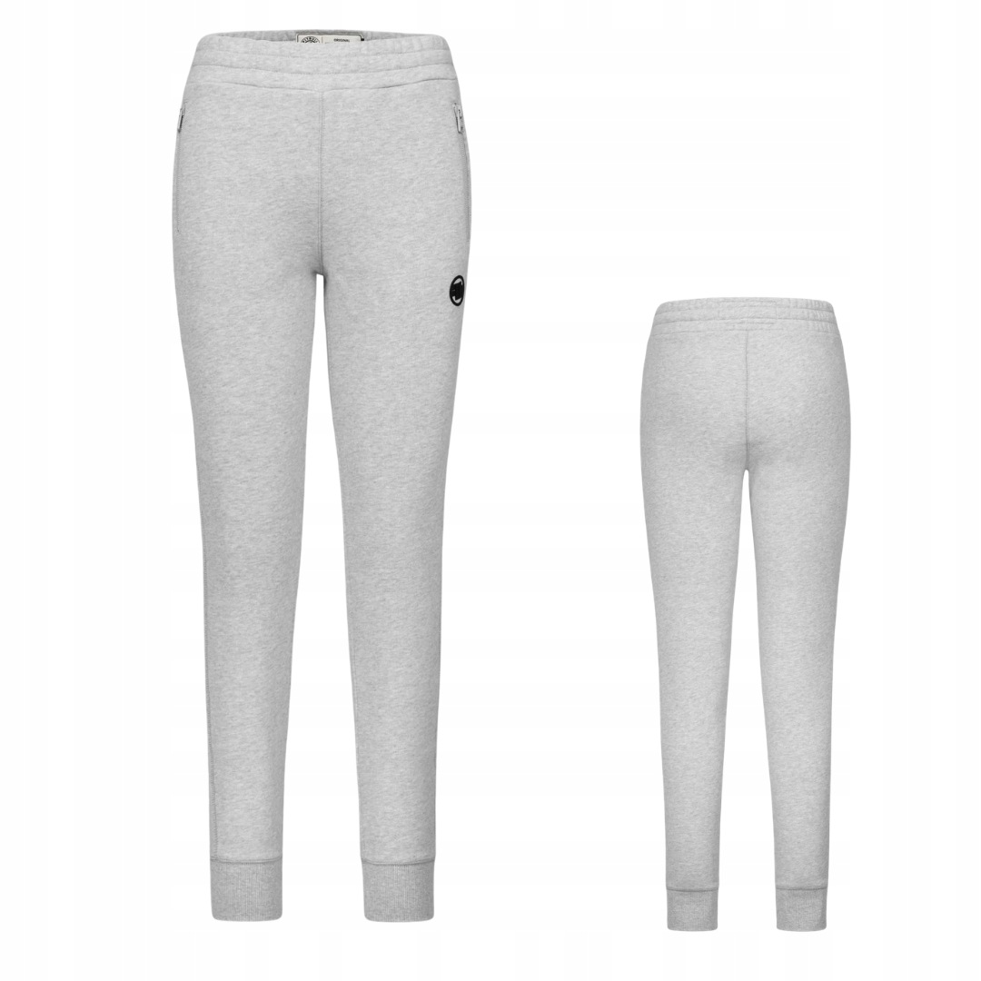 Pitbull West Coast Dámské Tepláky Norton Slim Grey Melange S