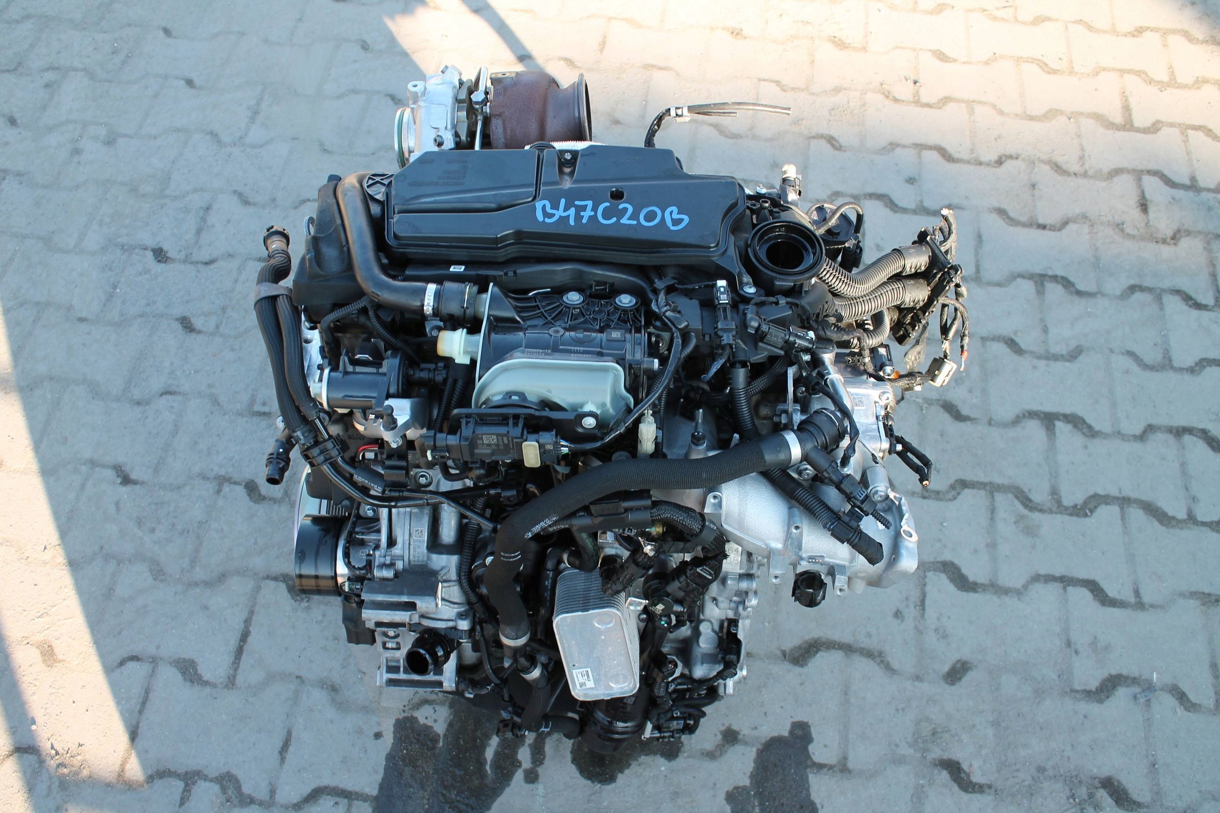 engine KOMPLETNT BMW B47C20B BITURBO