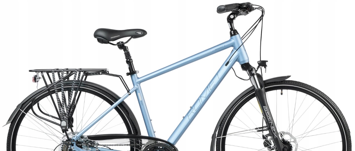 Romet Wagant 4 niebieski 2022 Hamulce tarczowe mechaniczne