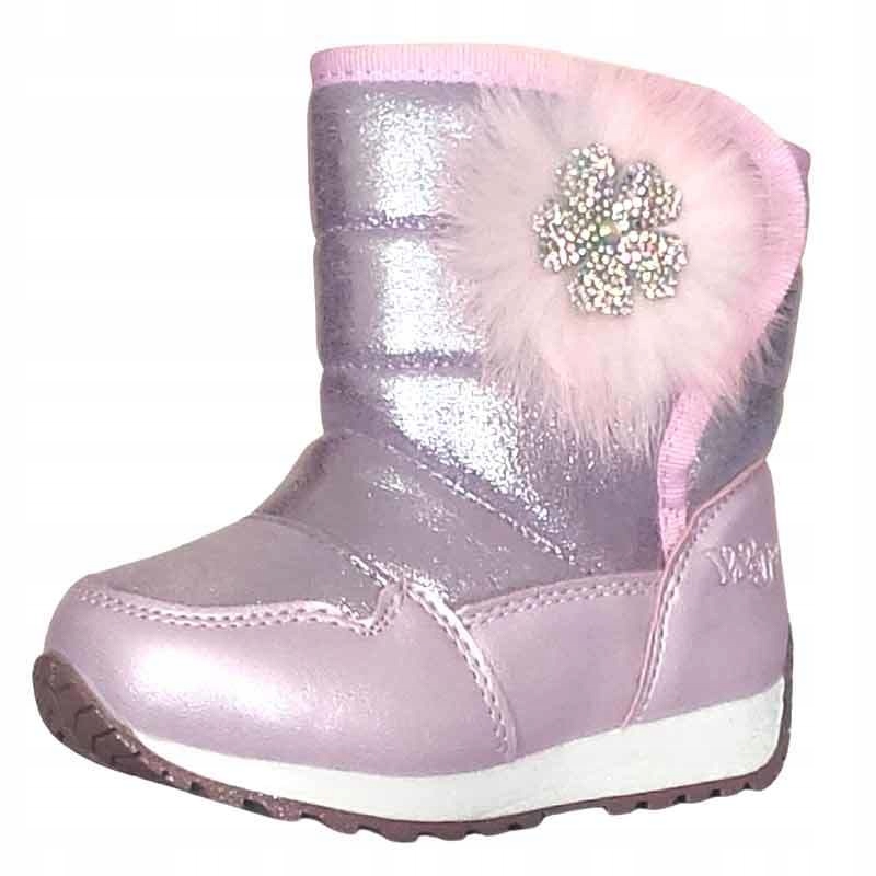 Śniegowce dziecięce Wojtyłko ocieplane zimowe r.27