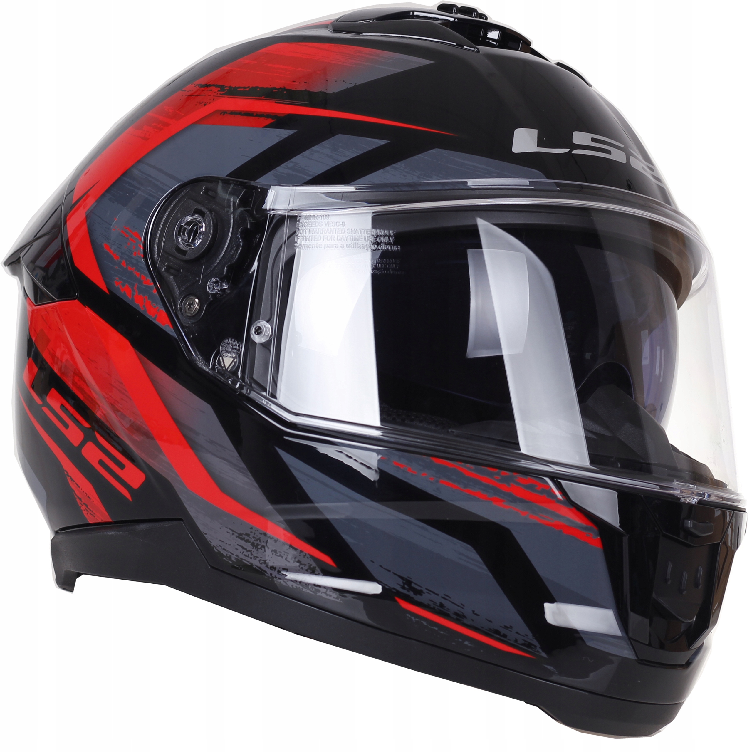 KASK MOTOCYKLOWY LS2 FF808 STREAM II ECE 22.06 SYSTEM PINLOCK blenda Fury Stan opakowania oryginalne