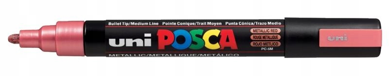 

Marker Do Każdej Powierzchni Posca PC-5M Czerwony