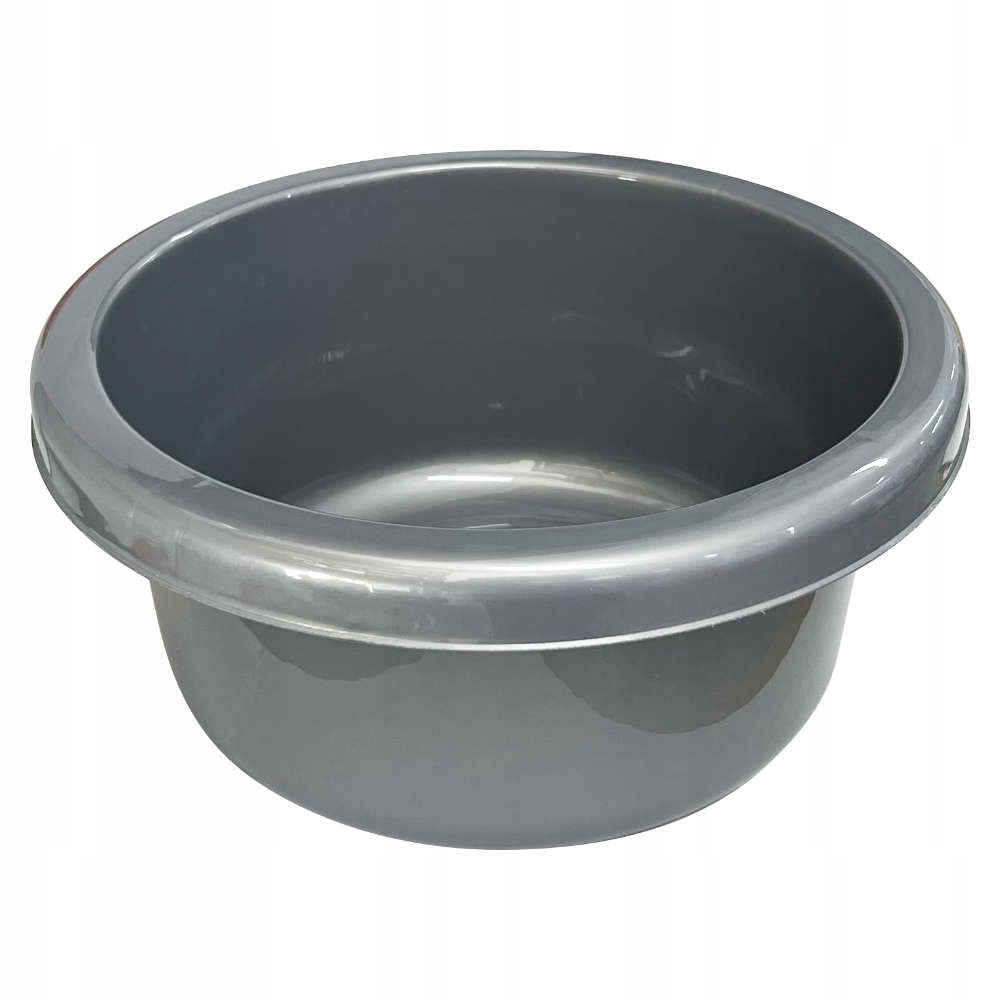 

Miska okrągła plastikowa mała 4L 26cm szara