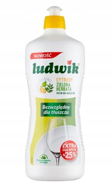

Ludwik Płyn do mycia naczyń Cytrusy zielonaherbata