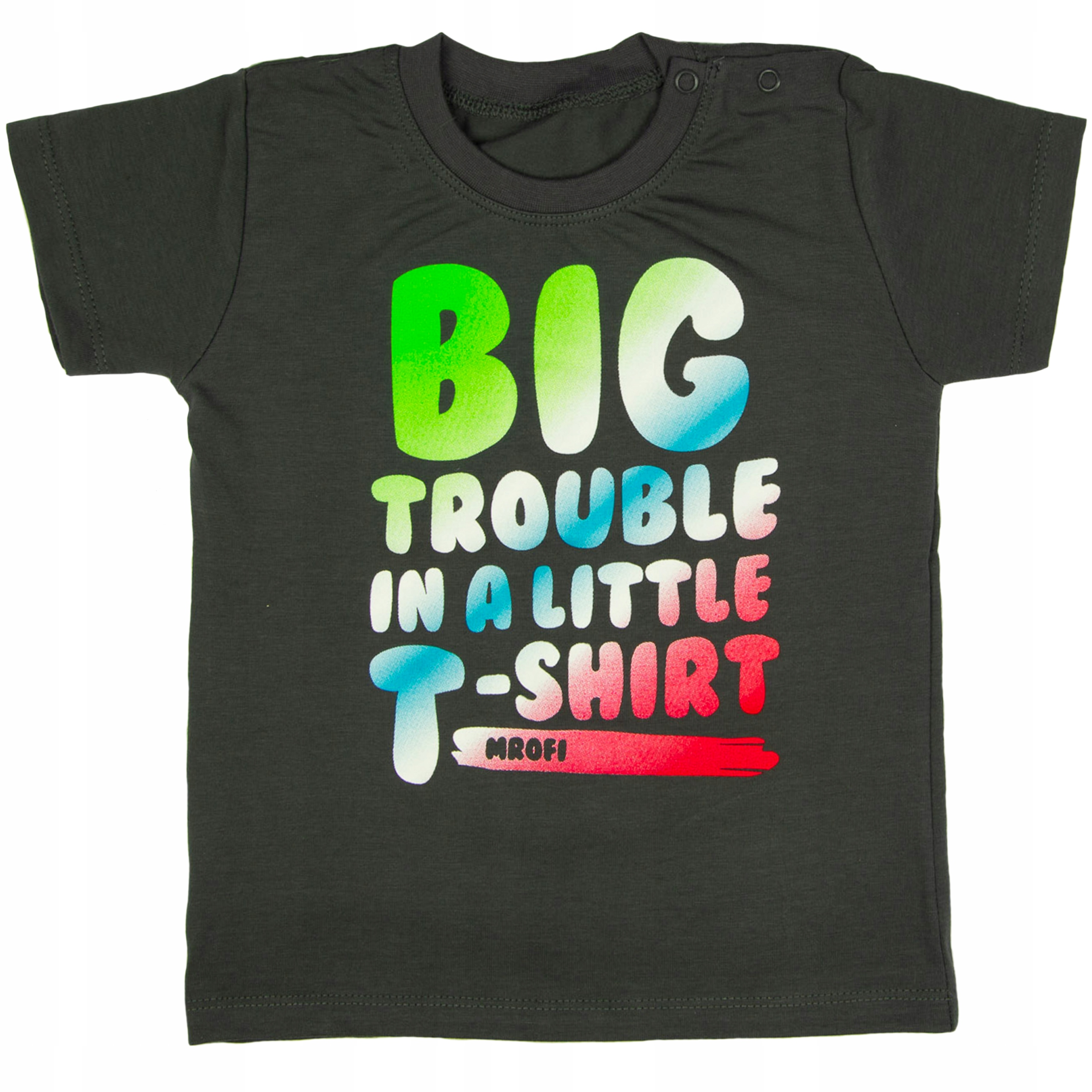 

T-shirt koszulka Big Trouble 116 bawełna 100%