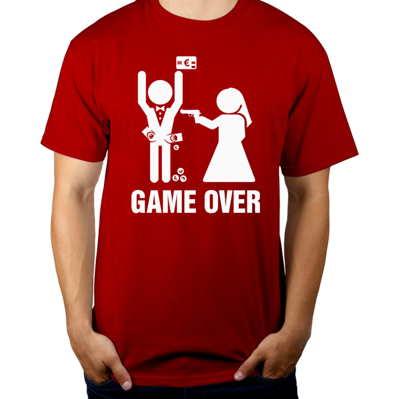 

Wieczór kawalerski game over koszulka