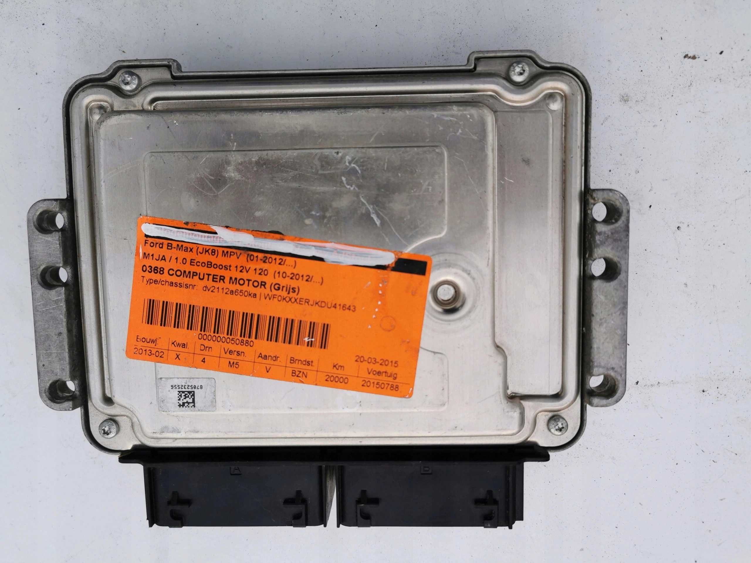 FORD B-MAX 1.0B 0261S09362 DV21-12A650-KA computer