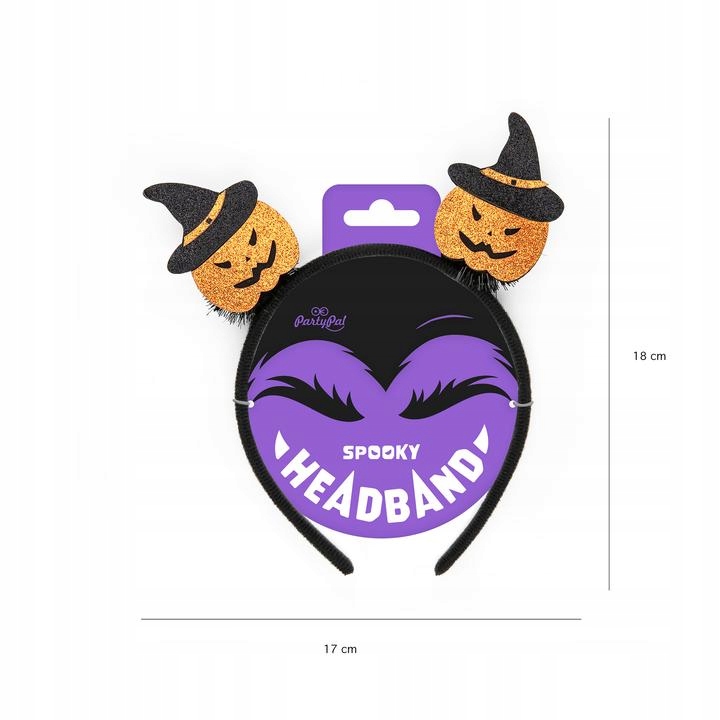 OPASKA NA GŁOWĘ DYNIE DLA DZIEWCZYNKI HAALOWEEN