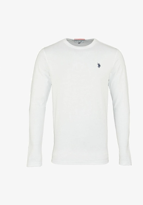 U.s. Polo Assn. bílá pánská longsleeveová halenka s dlouhým rukávem r.XL