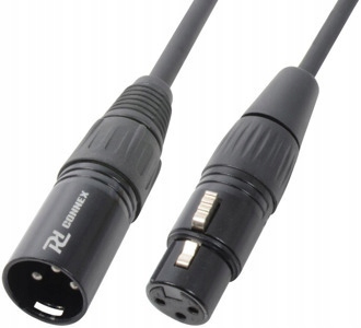 

Kabel sygnałowy Xlr męski Xlr żeński 1,5m