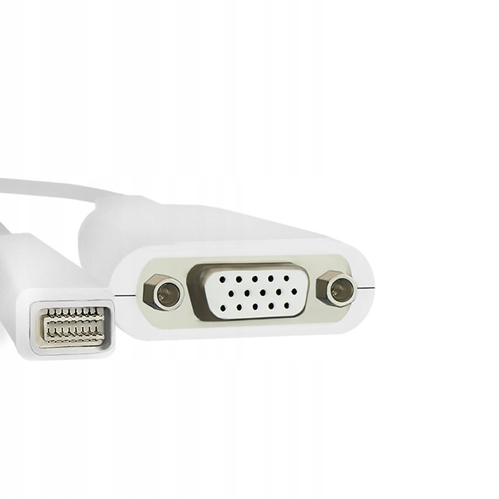 Qoltec Adapter Mini DVI męska VGA żeńska 0.15m Marka Qoltec