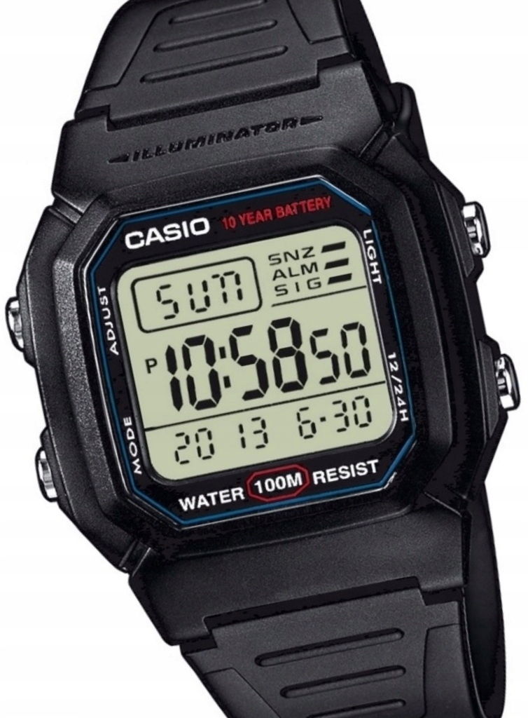 Sportowy zegarek młodzieżowy Casio Sport Digital
