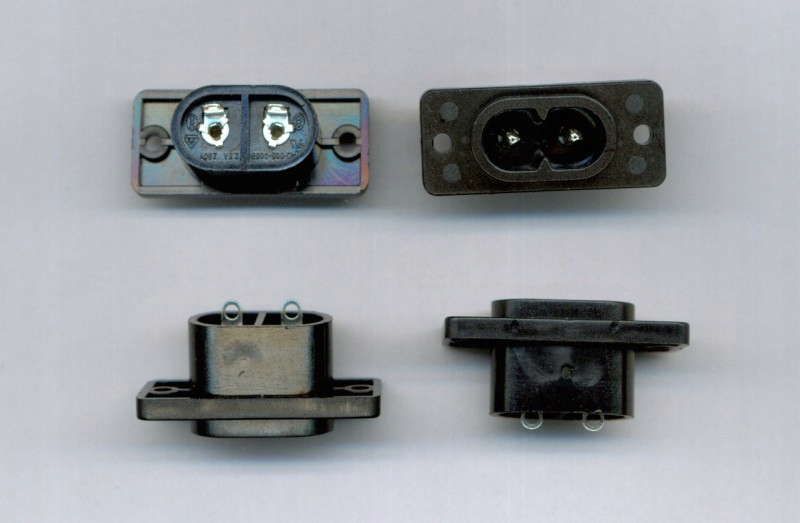 [2 szt.] GNIAZDO ZASILANIA 