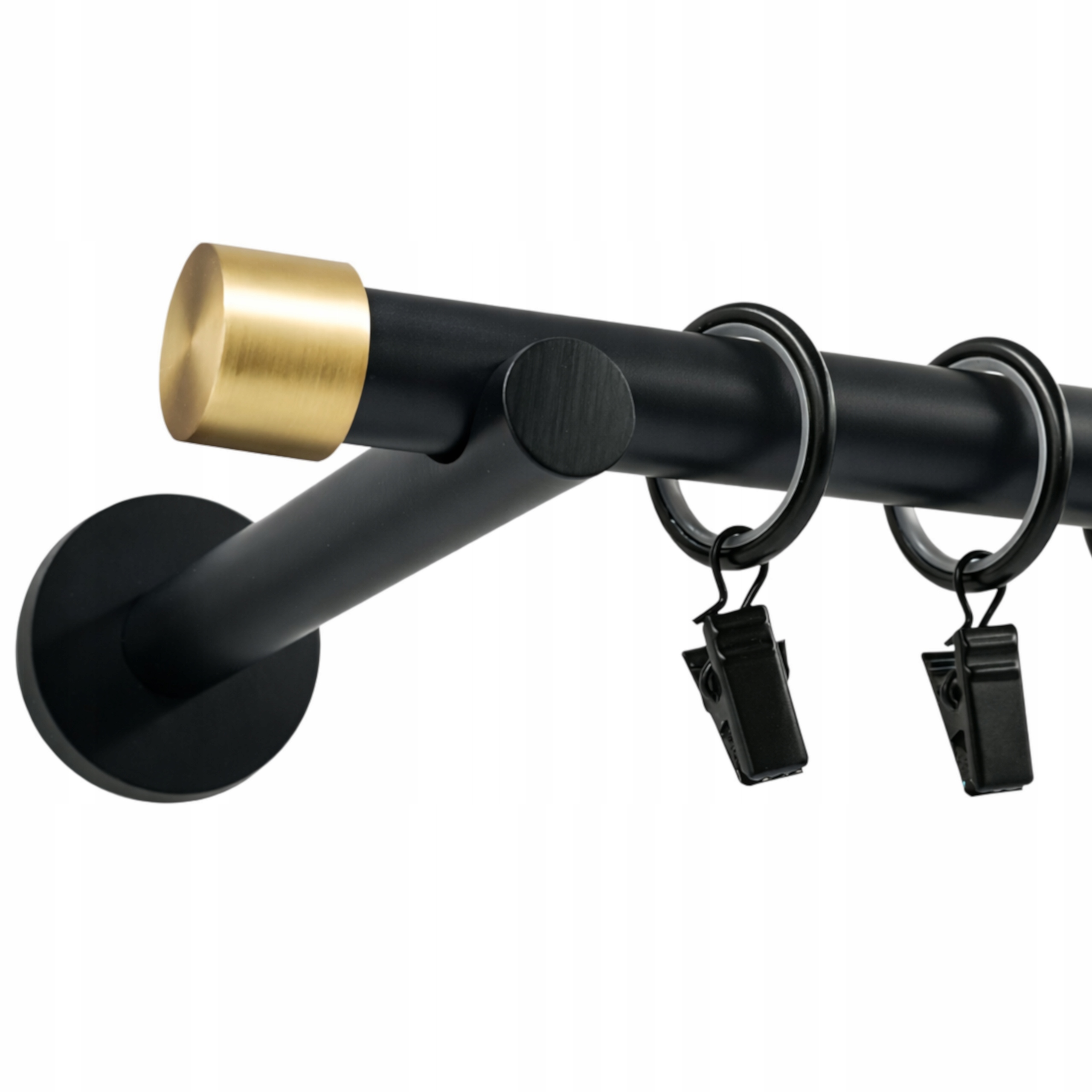 Garnýž Kovový Jednoduchý 19 MM Luna Gold 320 CM