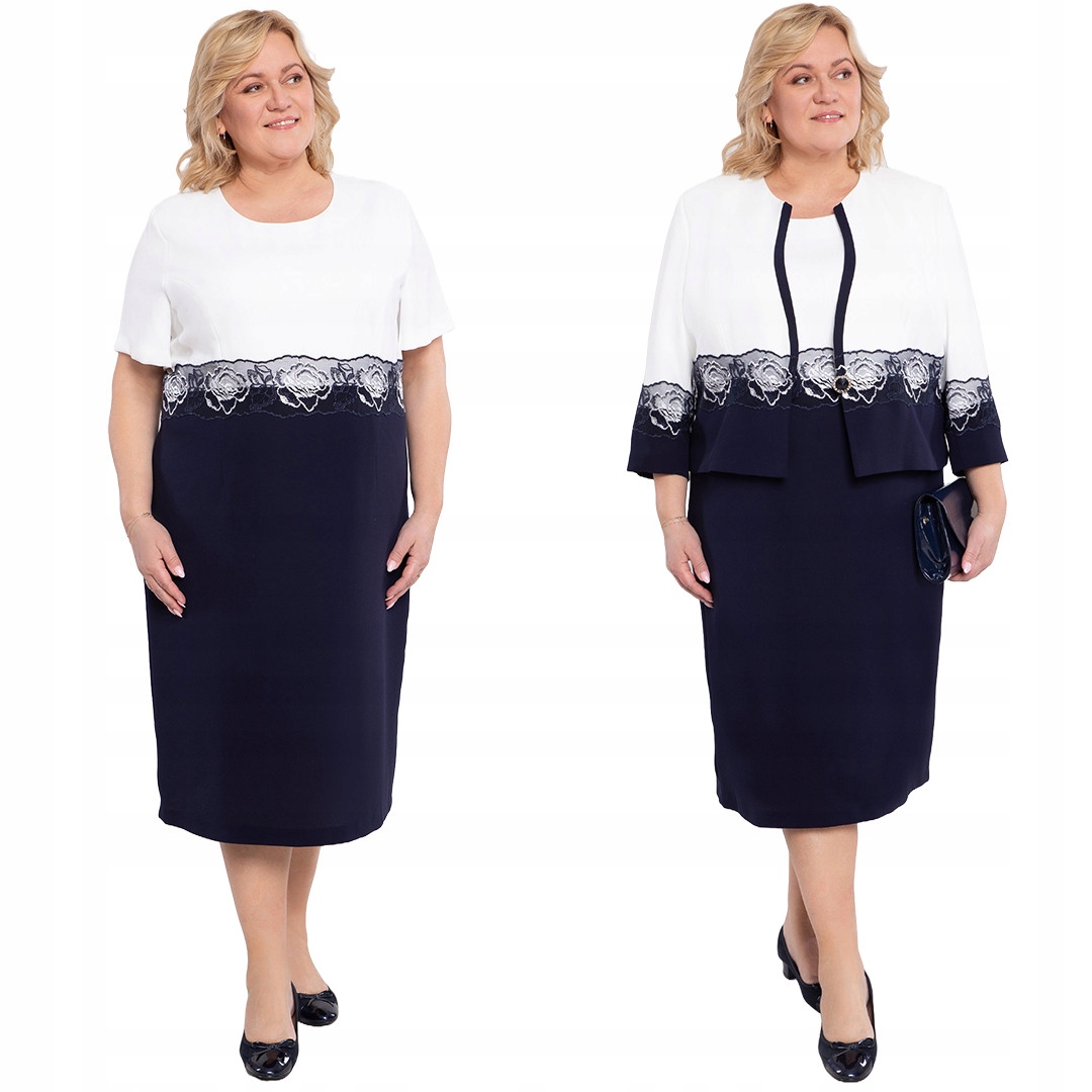 Elegantní tmavě modrá šála s růžemi 54