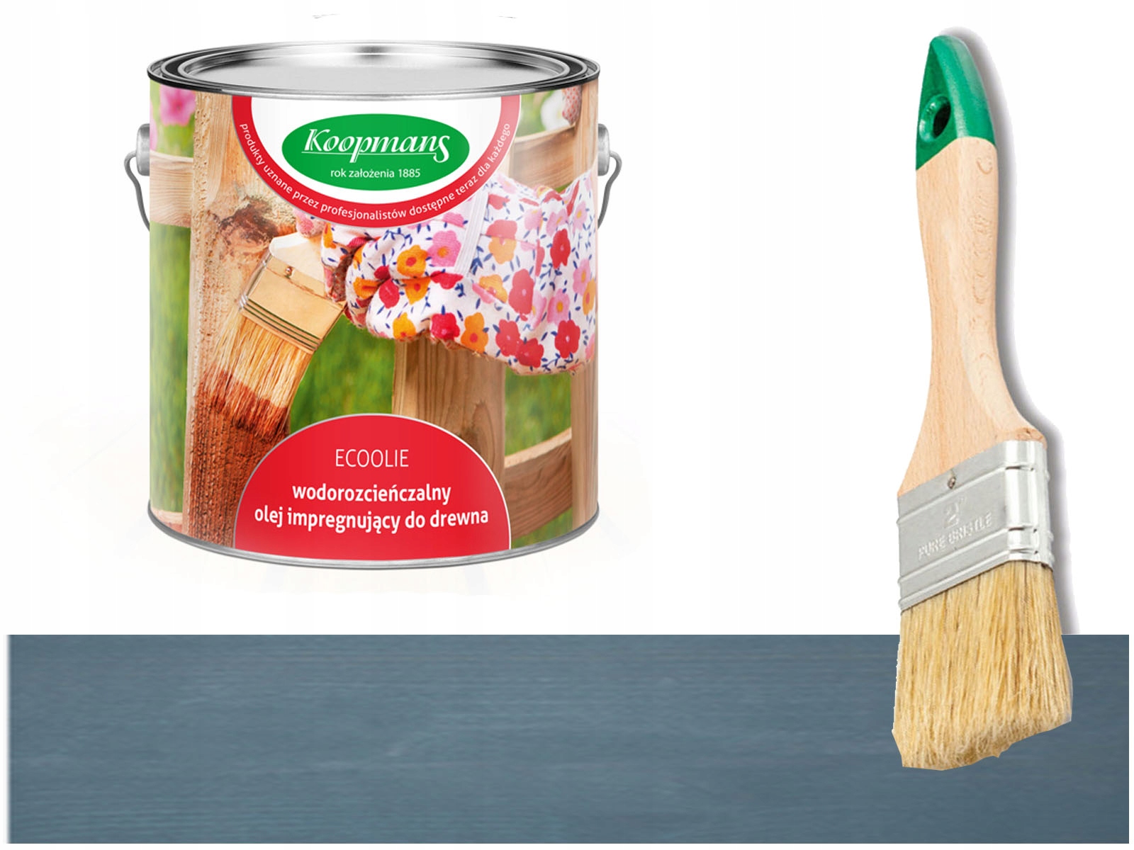 Koopmans Ecoolie Olej na terasy šedý ocelový 2,5