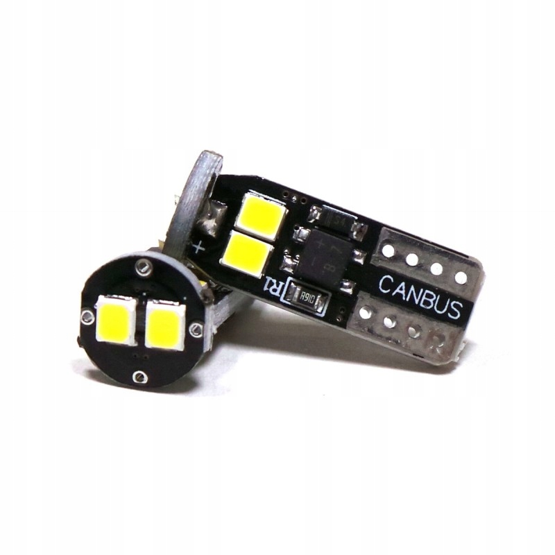 

żarówka Led W5W, T10 12V-18V Canbus 400lm biała