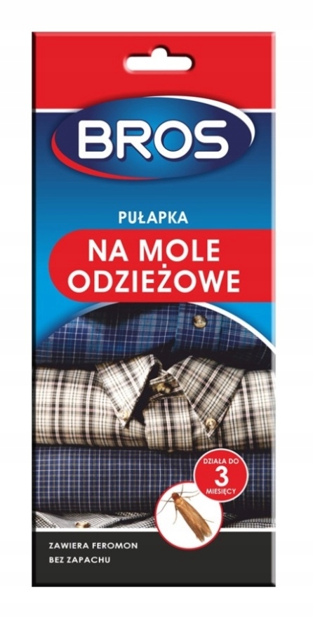 

Pułapka feromonowa na mole odzieżowe Bros
