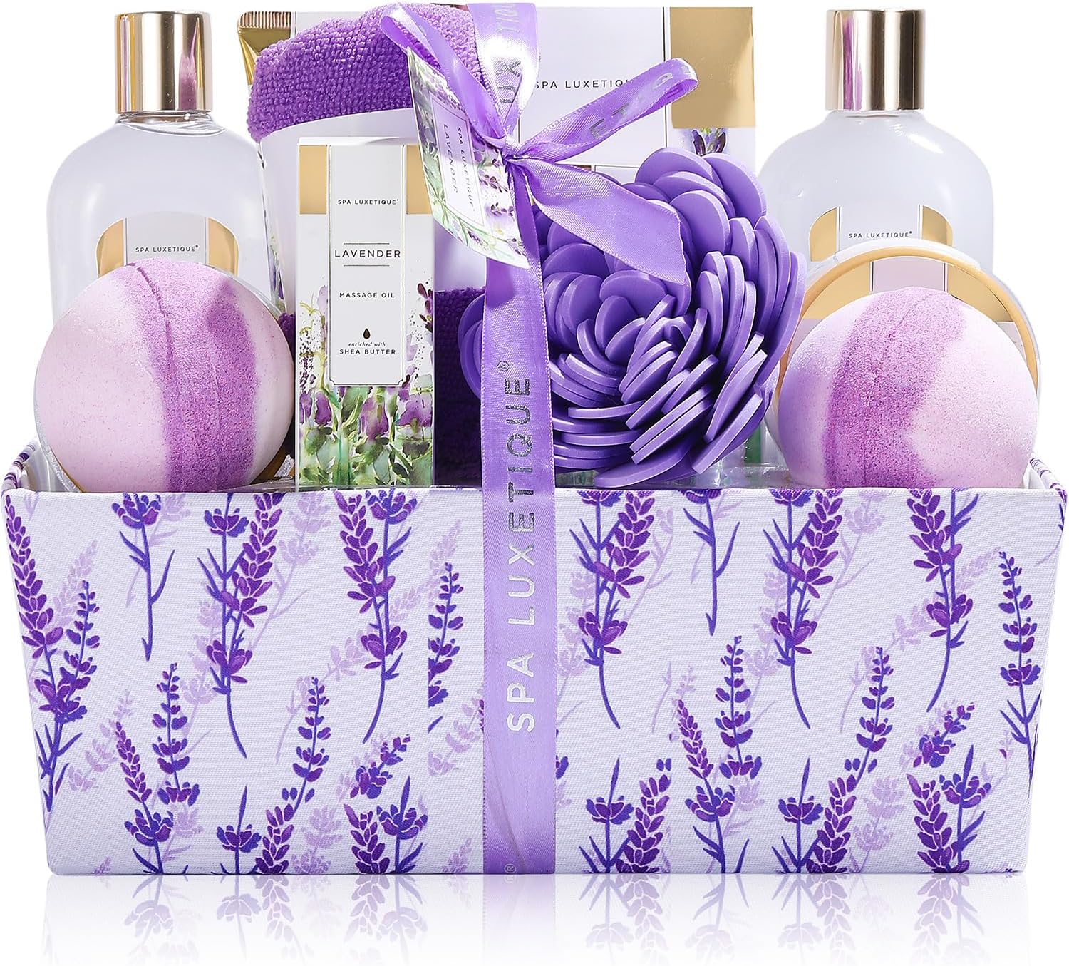 Levandulová Spa sada pro péči o tělo Luxetique
