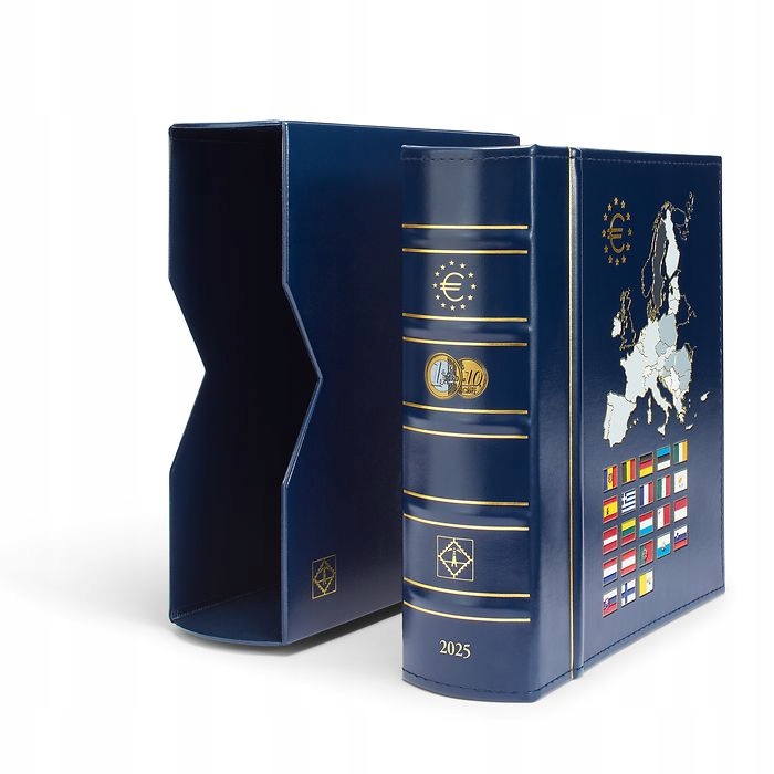 Album na monety obiegowe Euro Leuchtturm VISTA