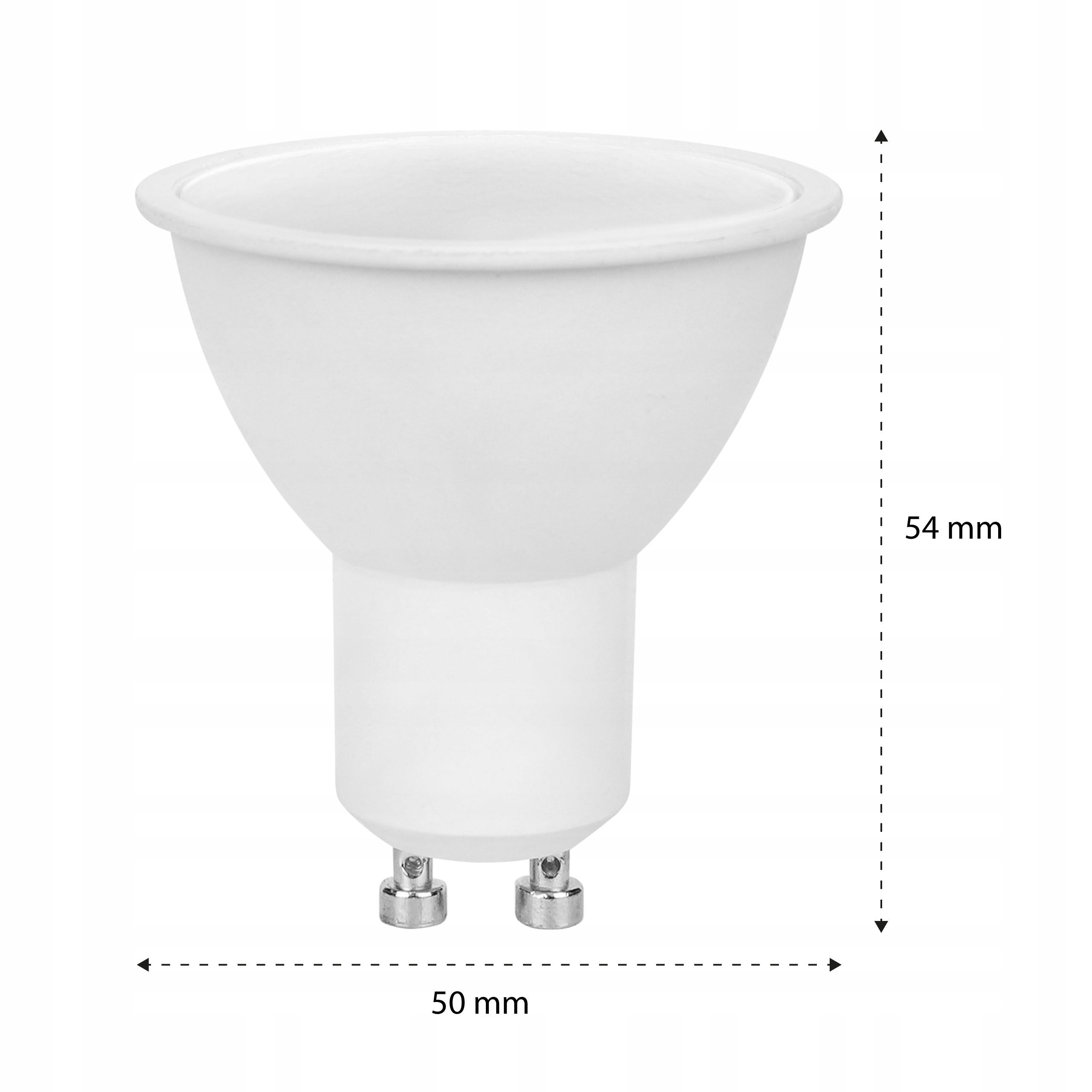 6x Żarówka GU10 LED 5W HALOGENOWA MASTER LED Barwa światła biały neutralny