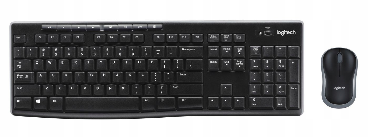 Logitech MK270 combo, severská verzia