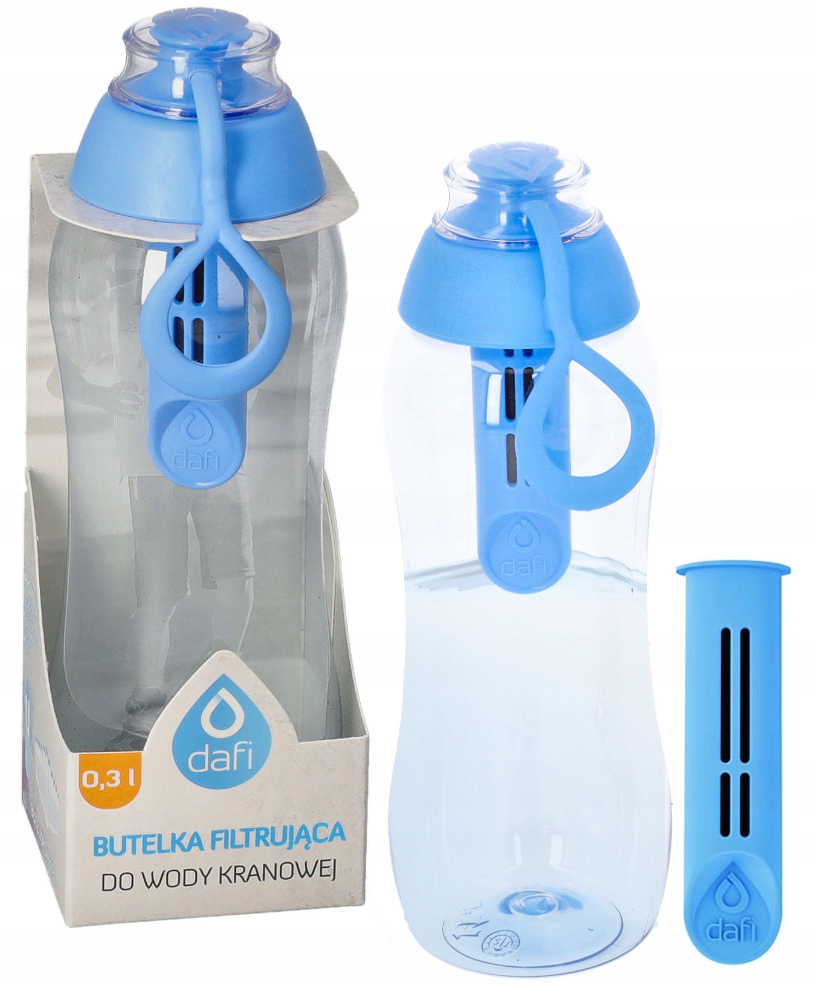 

Butelka Filtrująca Dafi Soft 0,3 2 Filtry Wkłady