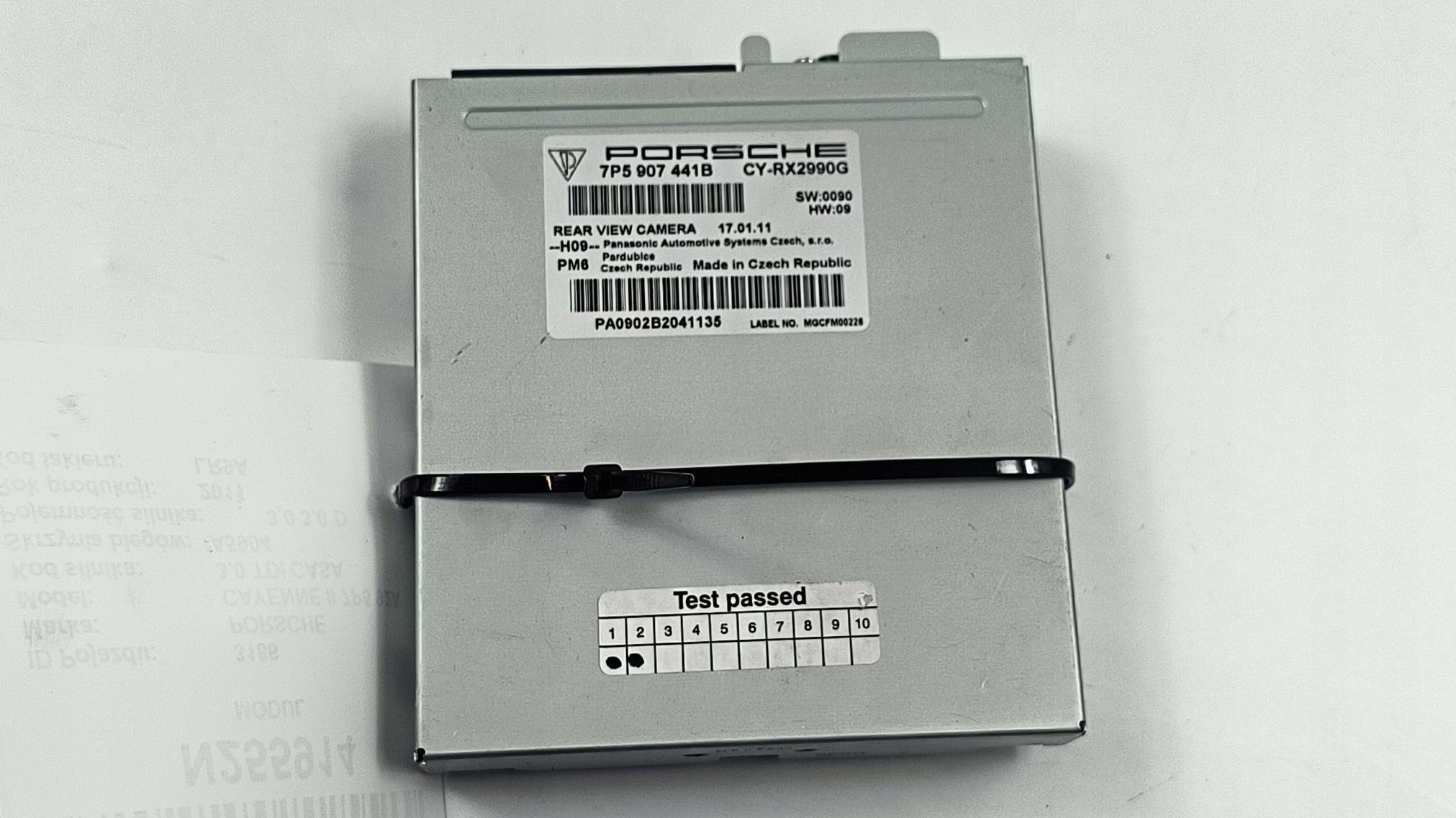 module KAMERY 7P5907441B PORSCHE CAYENNE II 7P5 92A