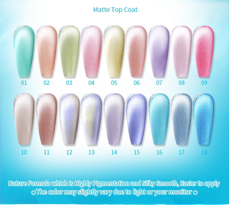 BORN PRETTY - Sea Blue Cat Magnetic Gel 10ml - 09 Rodzaj lakier kolorowy