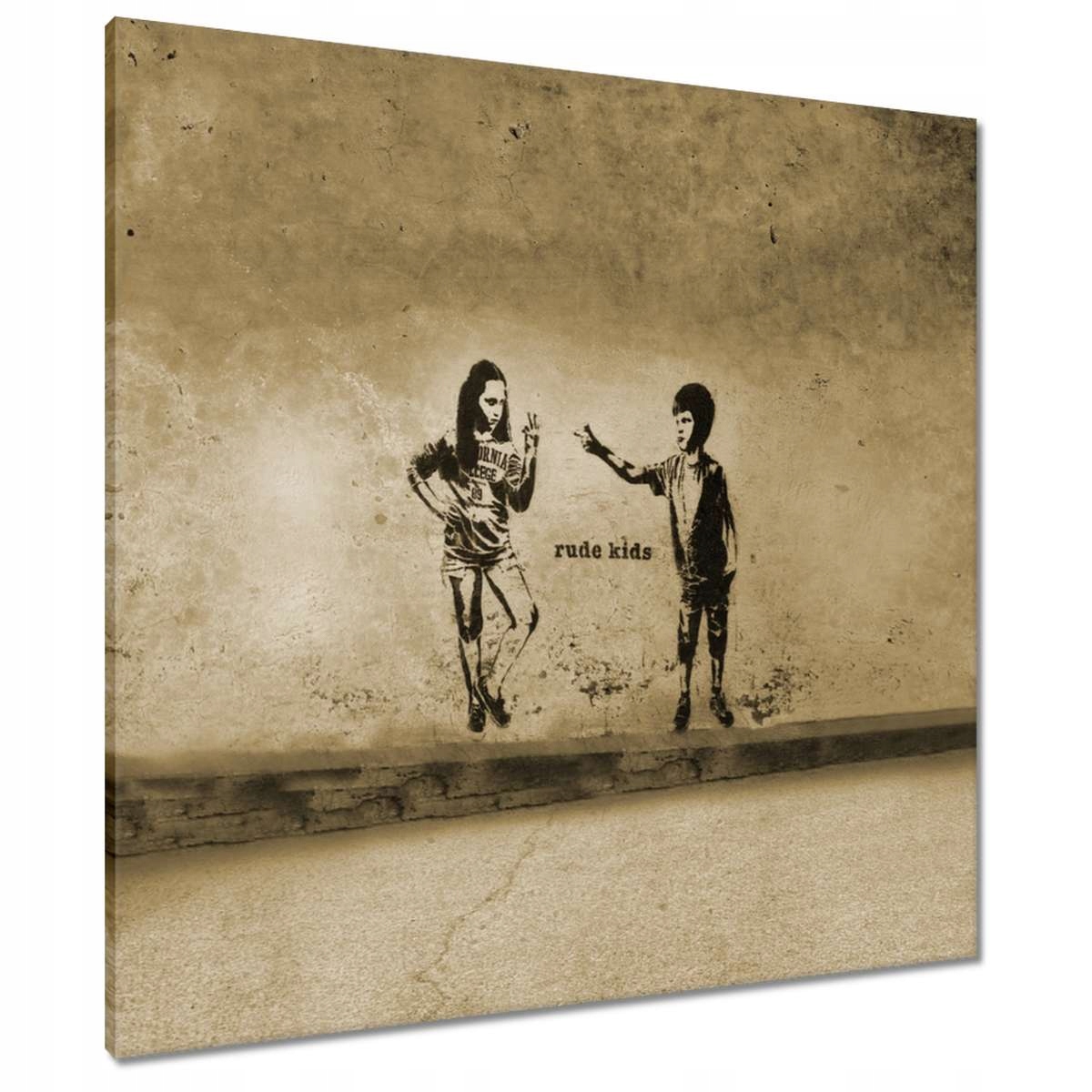 Obrazy 80x80 Banksy Nezbedné děti