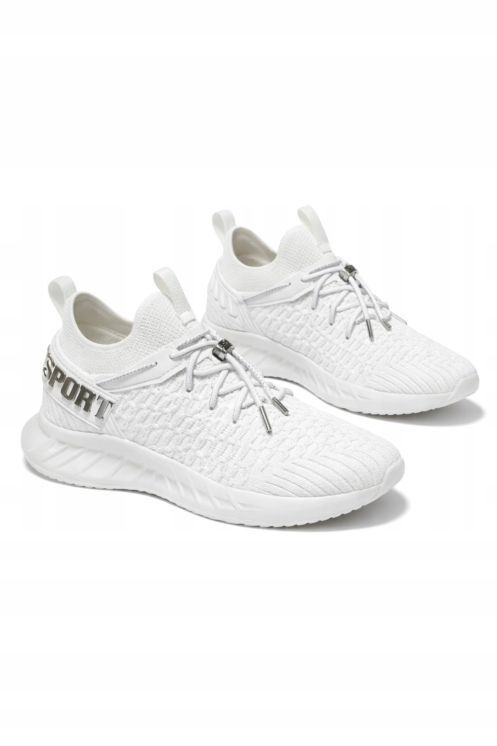 Plein Sport – Bílé Sportovní Boty Se Síťkou A Ozdobnými Písmeny 36 I4C