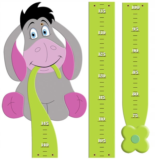 OSIOŁEK miarka wzrostu dla dzieci wisząca płyta HDF Marka inna marka