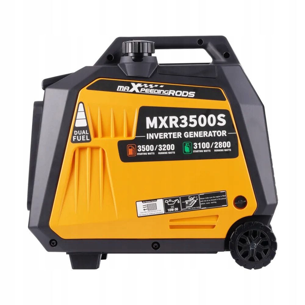 Tichý invertorový agregát 3500W Dual Fuel Lpg Benzín MaXpeedingrods