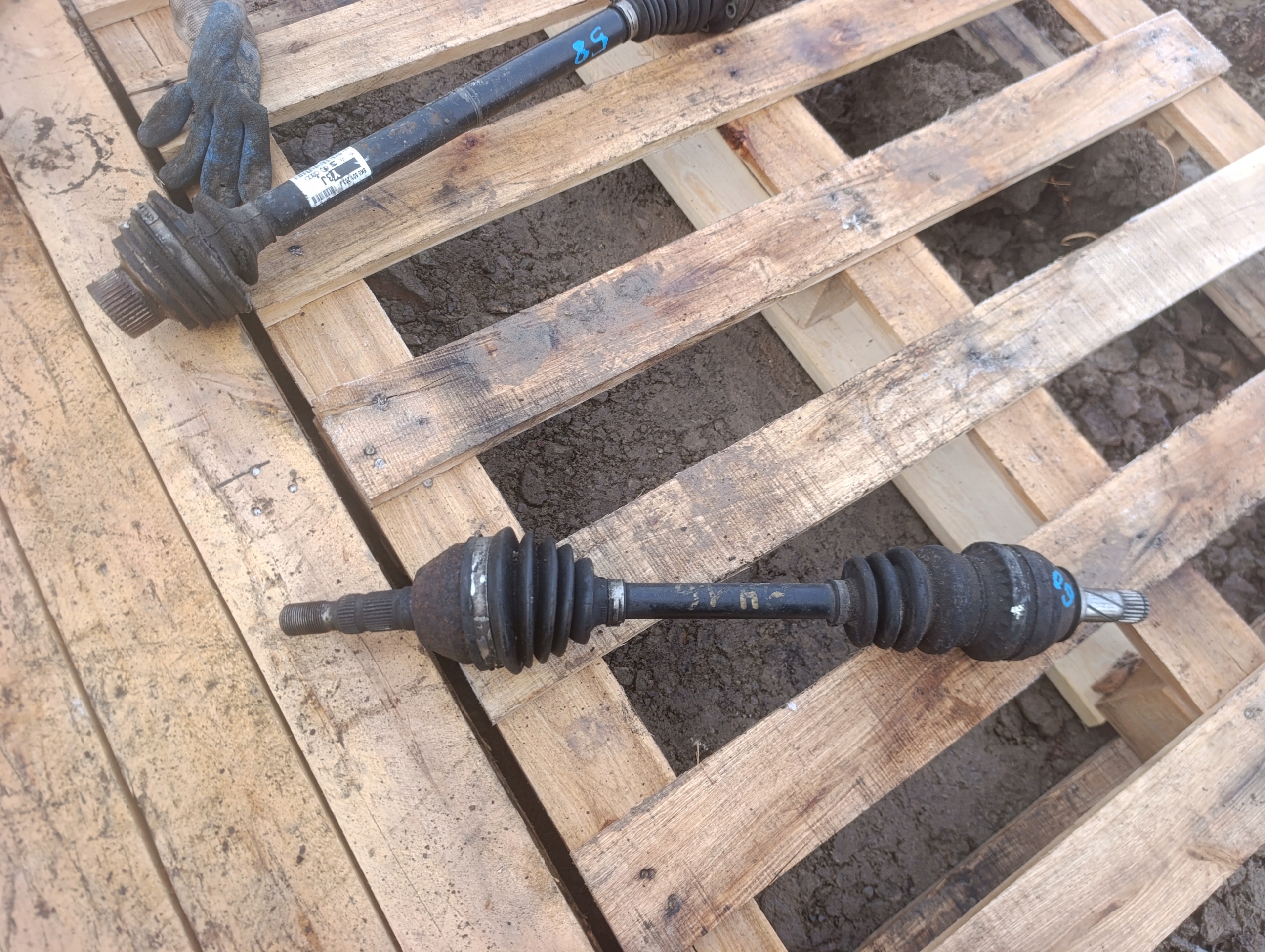 semi-axis left short. OPEL ASTRA III ZAFIRA B 1.8 1.6