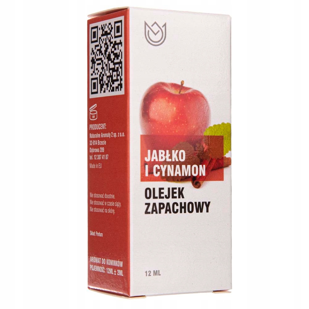 

Jabłko I Cynamon Olejek Zapachowy 12 ml