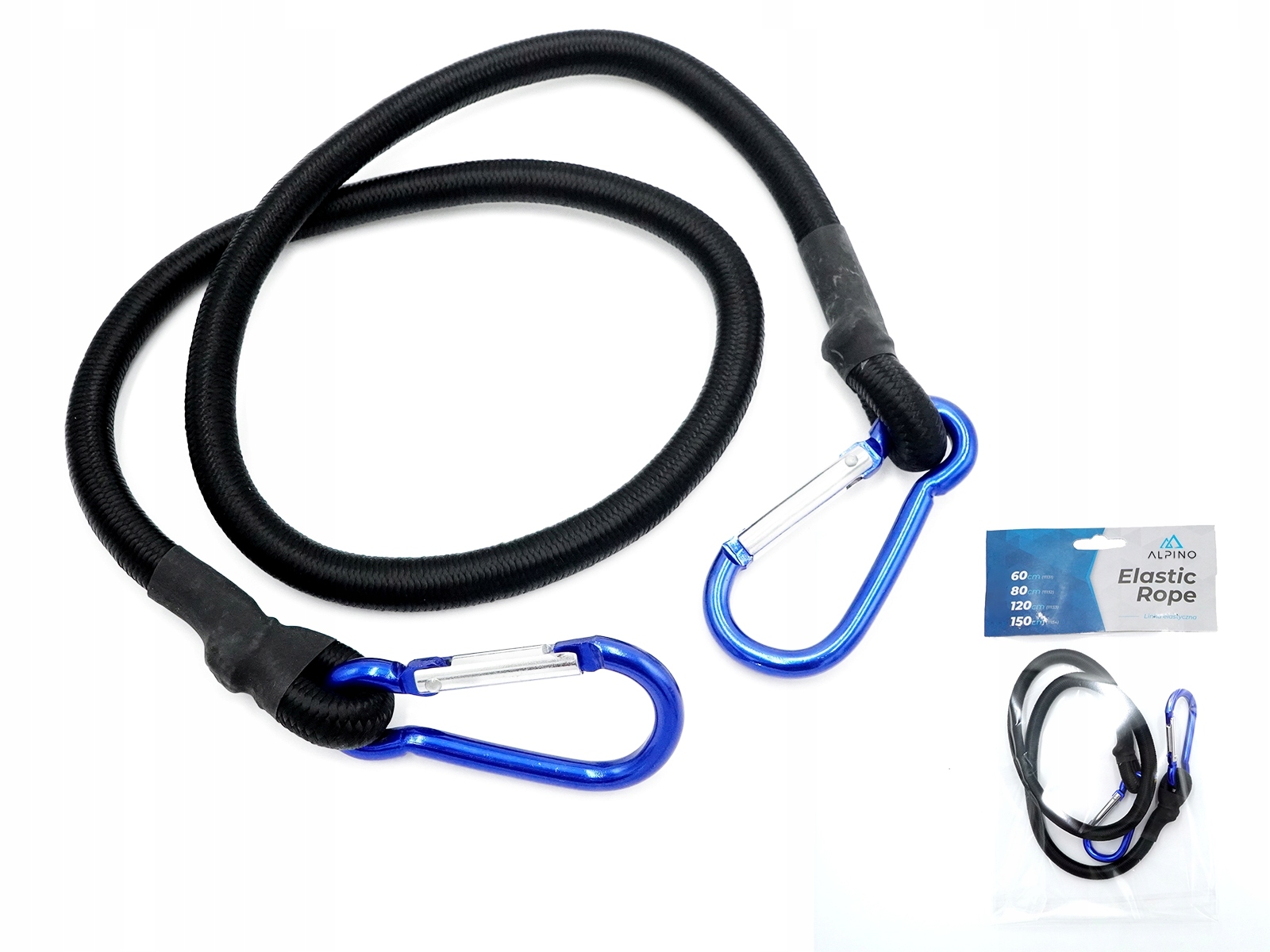 

Elastyczna linka gumka ekspander do bagażu 80 cm