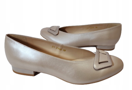 Elegantní měkké Baleríny Anis 2305 perla r37