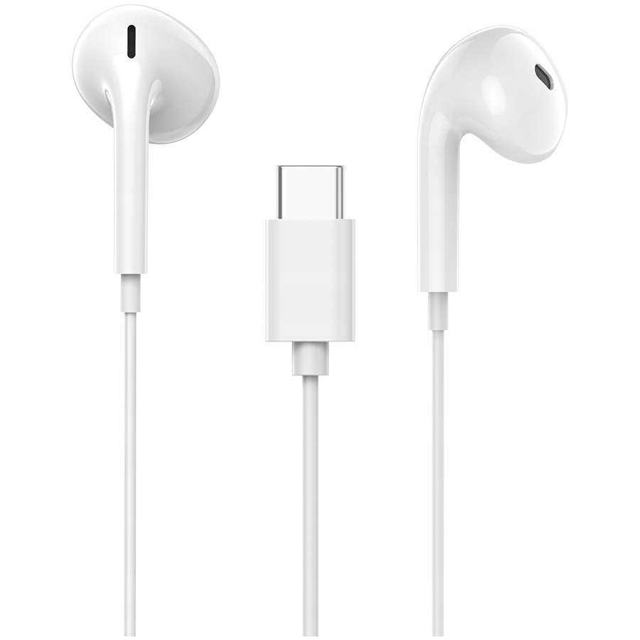 Canyon Słuchawki Douszne Przewodowe Earphones Do Smartfonów Usb C Hires